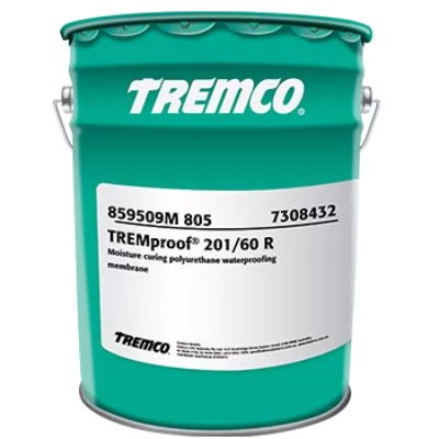 مانع تسرب الحمامات المصنوع من مادة البولي يوريثين الأمريكية السوداء Tremco Tremproof (201/60 R) – vulkem